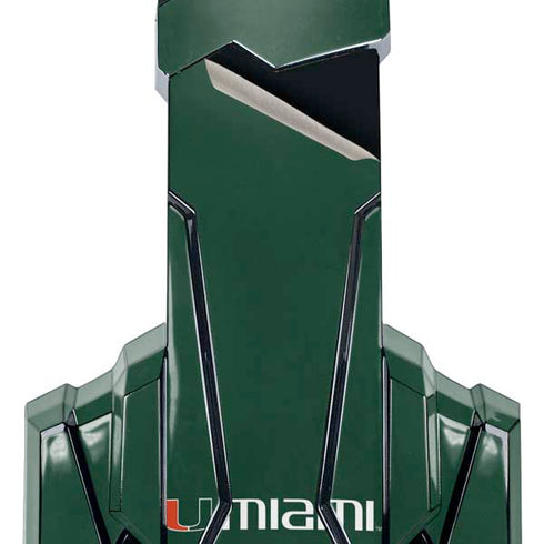 University of Miami Horizontal Mark on Green BENGOO G9000 Skin